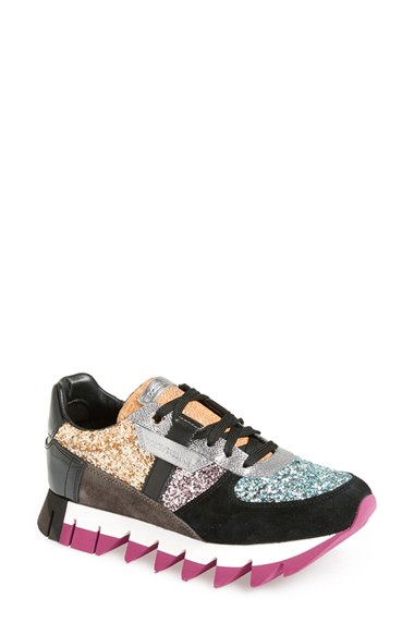 dolce and gabbana sparkly sneakers
